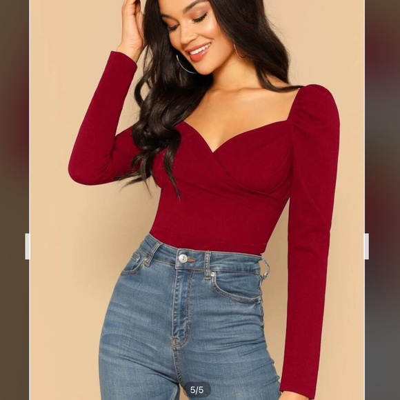 Puff Sleeve Top - Picture 3 of 8